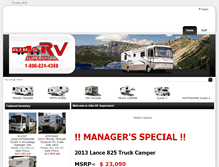 Tablet Screenshot of gibsrvsuperstore.rvdealerdirect.com